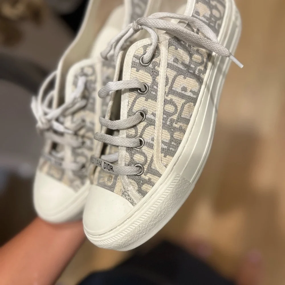 Dior oblique sneakers - Picture 5 of 6